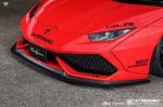 Lamborghini Huracan in Red by Liberty Walk 2015 года